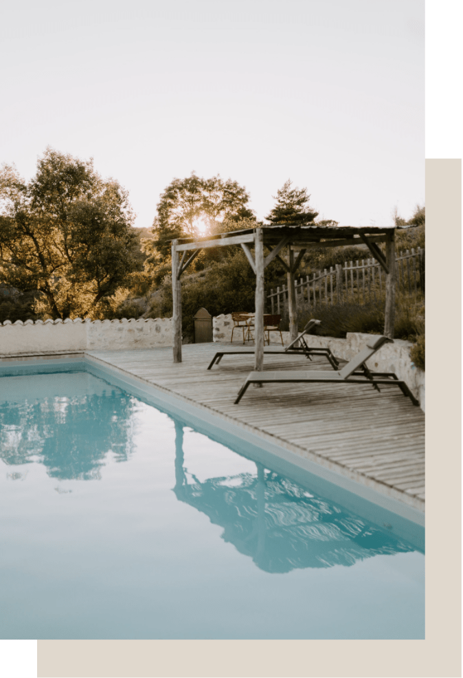 domaine drome piscine exterieure chauffee