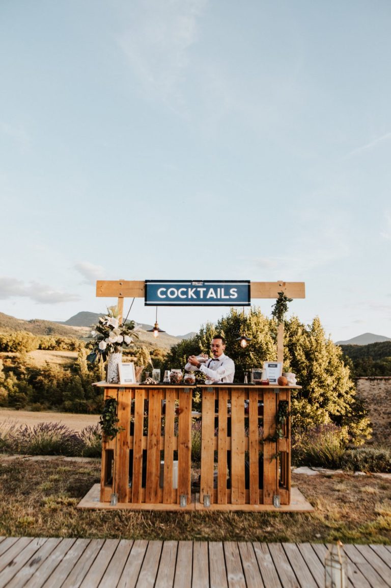 cocktail mariage provence
